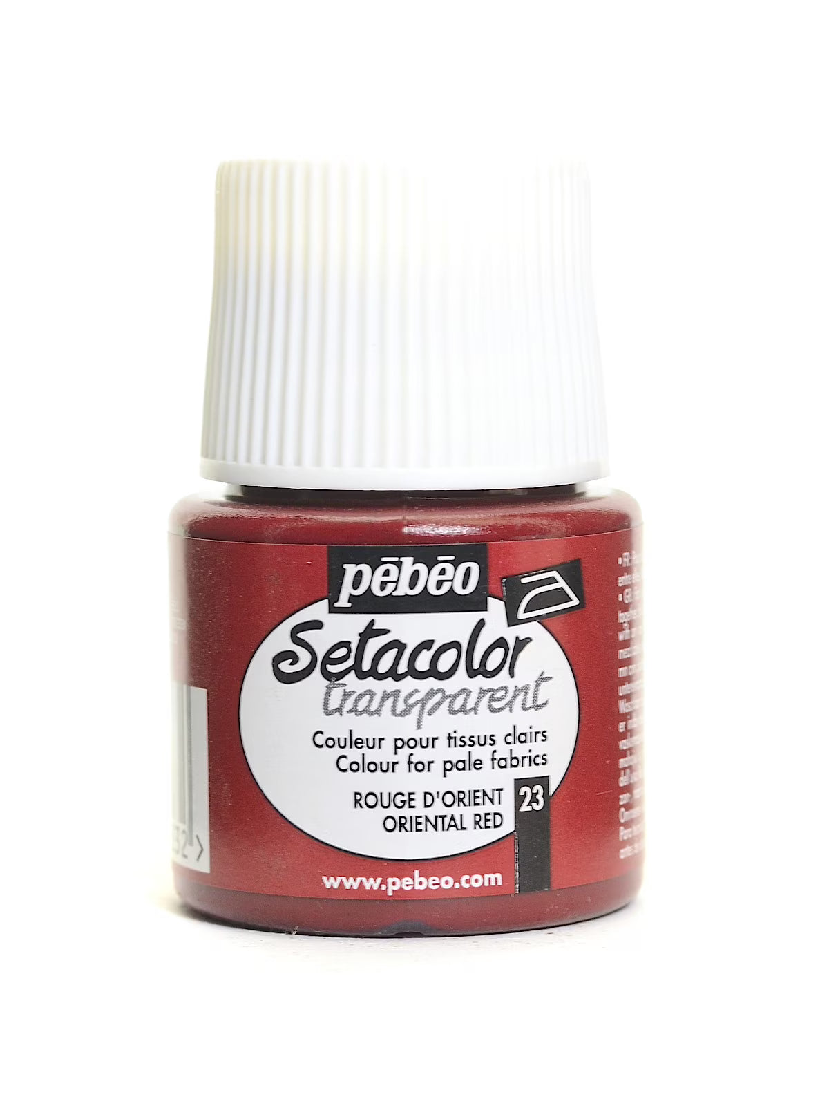 Pebeo Setacolor Oriental Red / بيبو سيتاكلر أحمر شرقي