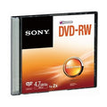 SONY DVD-RW 4.7 GB 120 Min / قرص SONY ‏DVD-RW سعة 4.7 جيجابايت – مدة 120 دقيقة