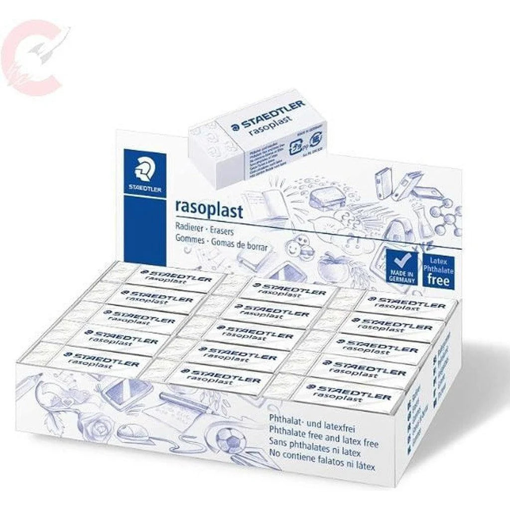 STAEDTLER Rasoplast Erasers 40 Pcs / ستيدتلر ممحاة راسبلاست 40 قطعة