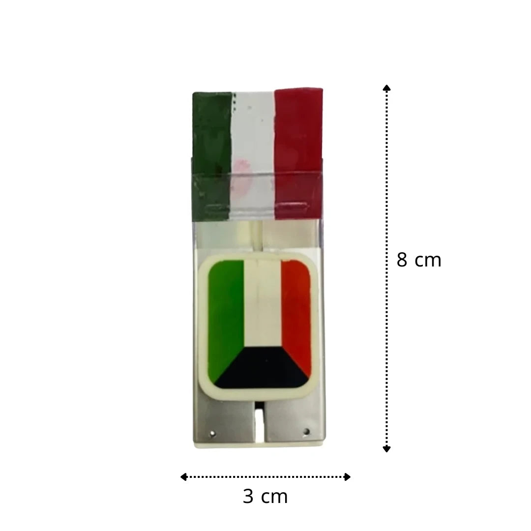 Kuwait flag face & hand paint / طلاء الوجه واليد بعلم الكويت