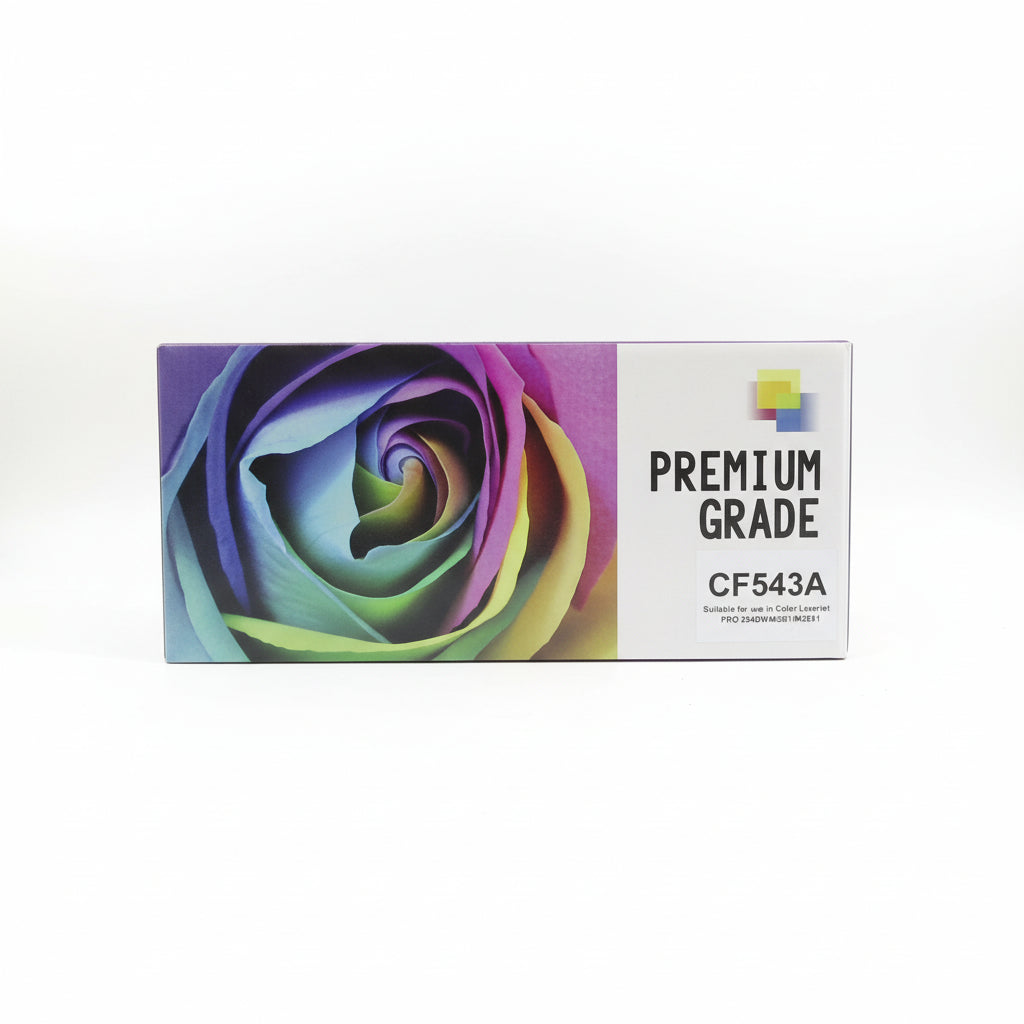 PREMIUM GRADE Printer toner CF543A Magenta / حبر طابعة فئة ممتازة CF543A ماجنتا