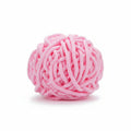 Pink chunky chenille yarn / خيط شنيور سميك وردي