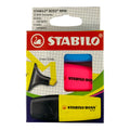 STABILO BOSS MINI highlighter 2mm/5mm, 3 Pcs / أقلام تمييز STABILO BOSS MINI بحجم 2مم / 5مم، عدد 3