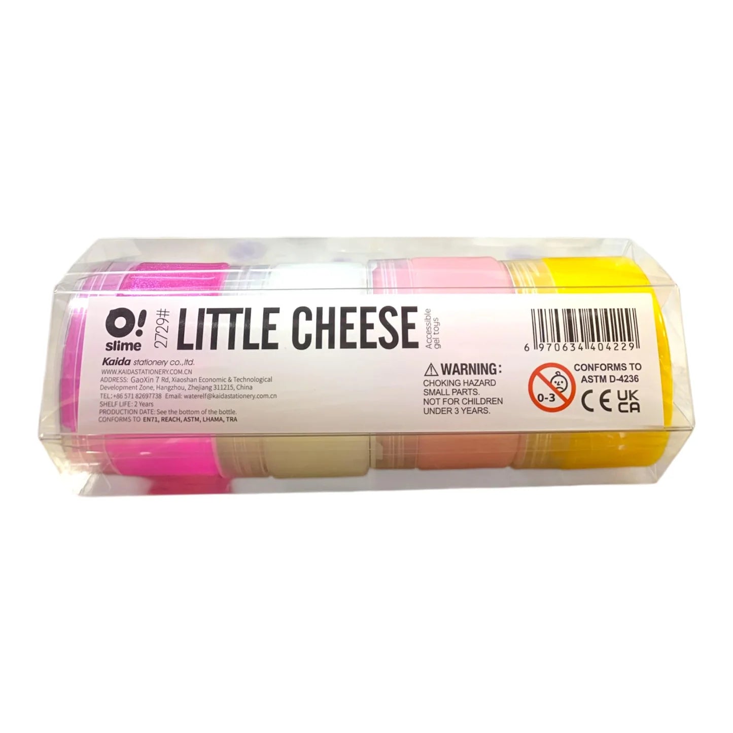 LITTLE CHEESE Slime 5 pcs / سلايم جبنة صغيرة (5 قطع)