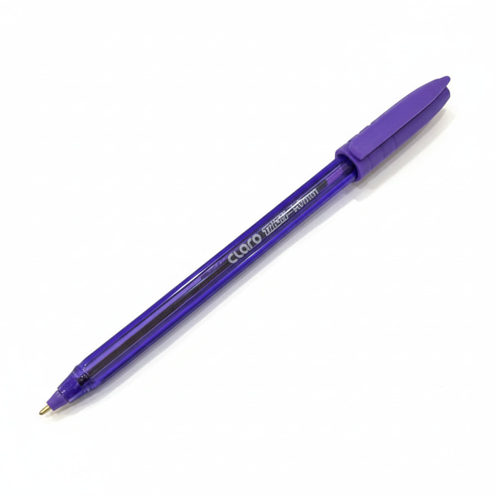 claro TRION 1.0mm Purple Pen / قلم كلارو TRION 1.0 مم بنفسجي