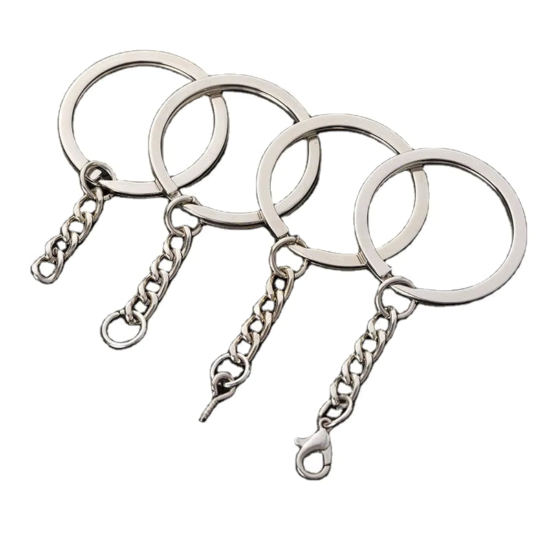 Key rings with chain / حلقات مفاتيح مع سلسلة