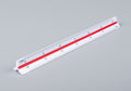 Plastic triangle Shape Ruler / مسطرة مثلثية بلاستيكية