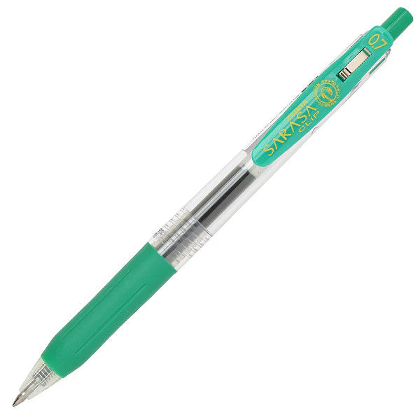 Zebra Sarasa Clip Green Pen 0.7 / زيبرا ساراسا كليب 0.7