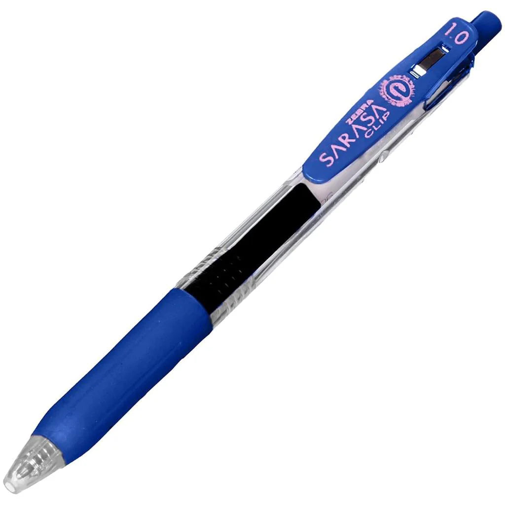 Zebra Sarasa Clip Pen Blue 1.0 / زيبرا ساراسا كليب