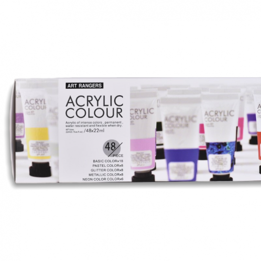 Art RANGERS Acrylic colour 48 / آرت رينجرز ألوان أكريليك 48