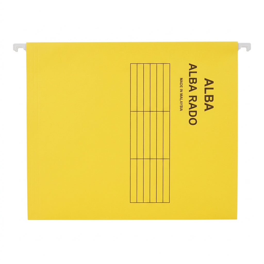 Alba Rado Suspension File – Yellow / ملف معلق ألبا رادو – أصفر