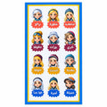 Arabic Praise Stickers – Girls / ملصقات تشجيع عربية – بنات