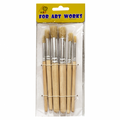 A&T 6pcs Paint Brushes / فرش طلاء A&T – 6 قطع