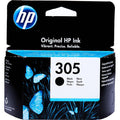 Original HP Ink Cartridge 305 Black 120* pages / خرطوشة حبر أصلية HP 305 أسود 120* صفحة