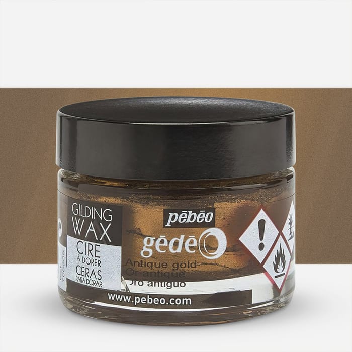 pebeo GILDING WAX Antique gold / شمع تذهيب بيبيو – ذهب عتيق