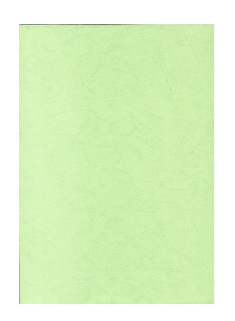 Binding Cover 100 Sheets A4 Light Green / أغطية تجليد A4 – 100 ورقة، أخضر فاتح
