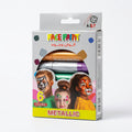 Facepaint 6 colors metallic / دهان وجه 6 ألوان معدنية