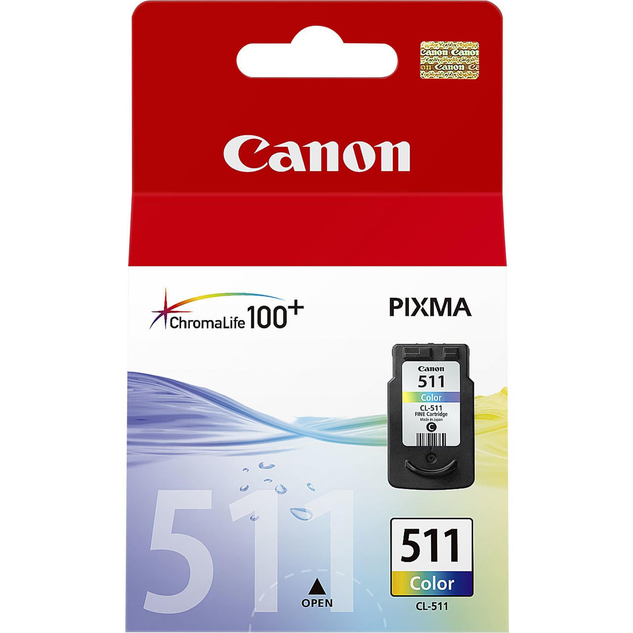 Canon PIXMA 511 3 color CL-511 / خرطوشة كانون بيكسما 511 ثلاثية الألوان CL-511