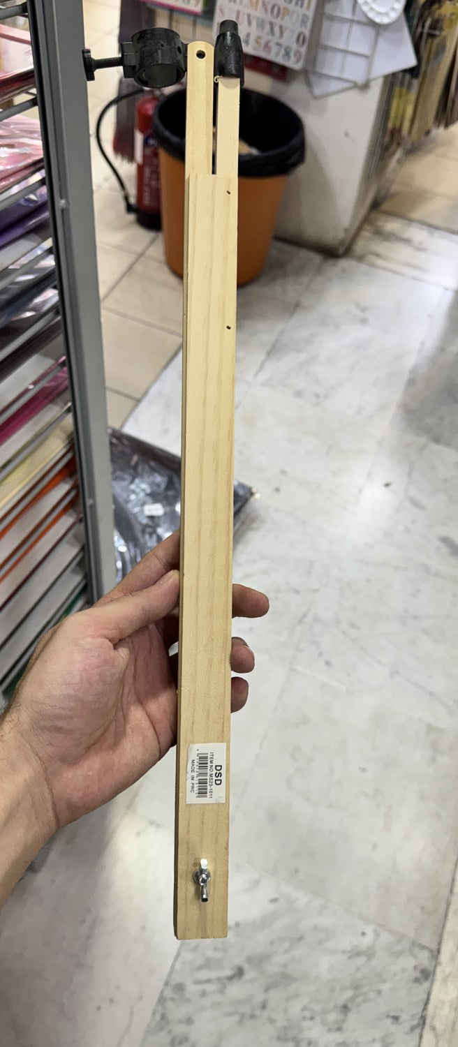 Wooden math teaching compass / فرجار تعليمي خشبي