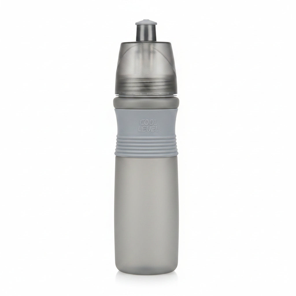 COOL LEVEL Tritan Water Bottle – Grey / قارورة ماء كول لِفِل تريتان – رمادي