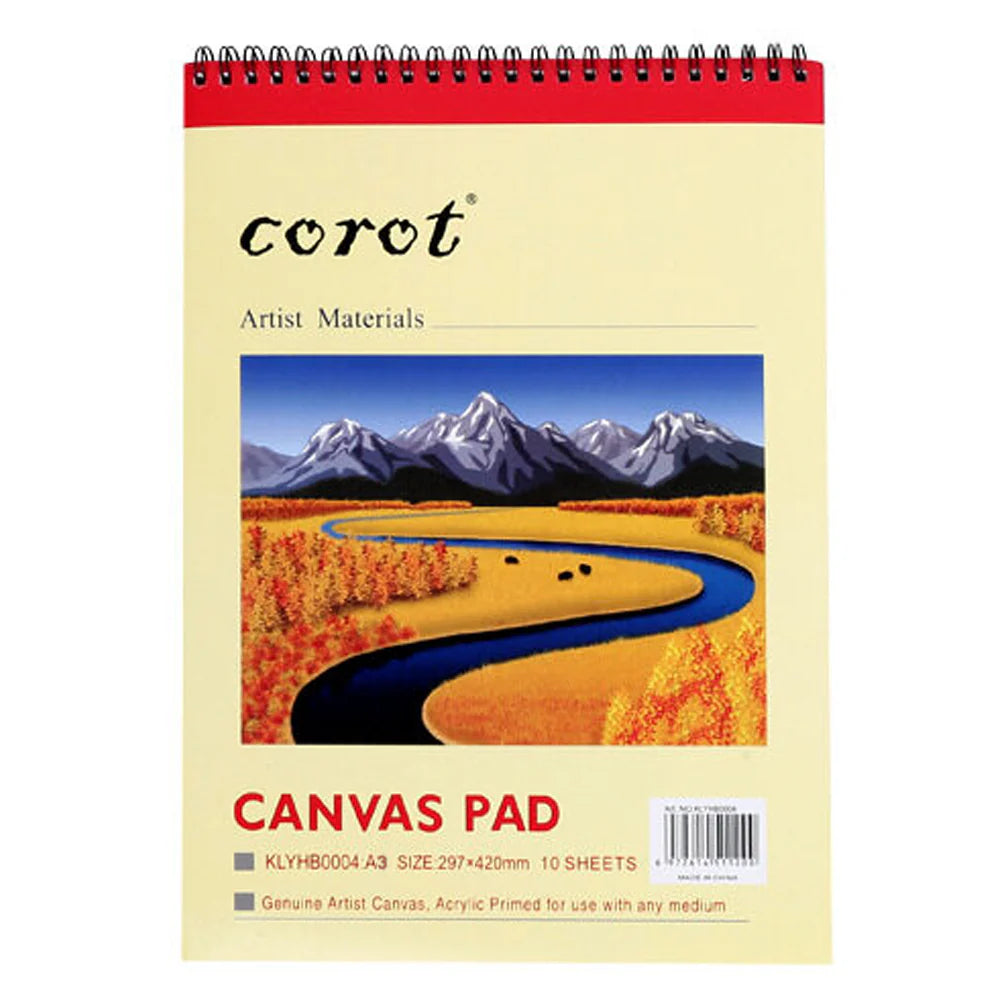 corot Canvas Pad A3 / دفتر قماش رسم كوروت
