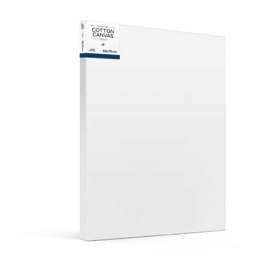 DIC COTTON 380g CANVAS 50x70 / قماش قطني DIC بوزن 380 غرام، مقاس 50×70