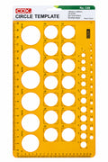 COX Circle Template No. C68 – 36 Circles, 1–36 mm / قالب دوائر كوكس رقم C68 – 36 دائرة، 1–36 مم