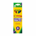 Crayola Colored Pencils 8 ct – Bright Bold / كرايولا 8 أقلام تلوين خشبية – ألوان زاهية