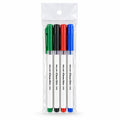 Clearstic Ballpoint Pens (Medium) – 4 Colours Pack / كليرستك أقلام حبر جاف (متوسط) – عبوة 4 ألوان
