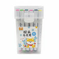 Dual-Tip Art Markers Set – 24 Colours / أقلام ماركر برأسين – 24 لونًا