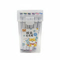 Dual-Tip Art Markers Set – 36 Colours / أقلام ماركر برأسين – 36 لونًا