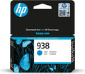 Original HP Ink Cartridge 938 Cyan 800* pages / خرطوشة حبر أصلية HP 938 سماوي 800* صفحة