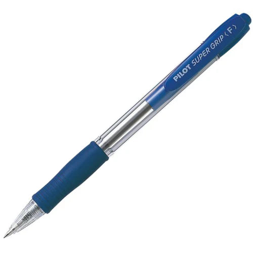 Pilot super grip Pen Blue / قلم بايلوت سوبر غريب ازرق
