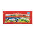 Faber Castell 25 Erasable Plastic Crayons / فابر كاستل 25 شمع بلاستيكي قابل للمسح