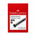 Faber-Castell Polymer Leads 0.5 mm HB – Box of 12 Tubes / سنون بوليمر فابر كاستل 0.5 مم HB – علبة 12 أنبوبة