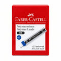 Faber-Castell Polymer Leads 0.7 mm HB – Box of 12 Tubes / سنون بوليمر فابر كاستل 0.7 مم HB – علبة 12 أنبوبة