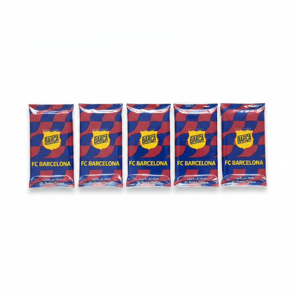 FC Barcelona 10 Pocket Tissues / مناديل جيب إف سي برشلونة – 10 مناديل