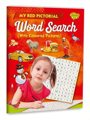Red Pictorial Word Search / بحث الكلمات المصوّر الأحمر