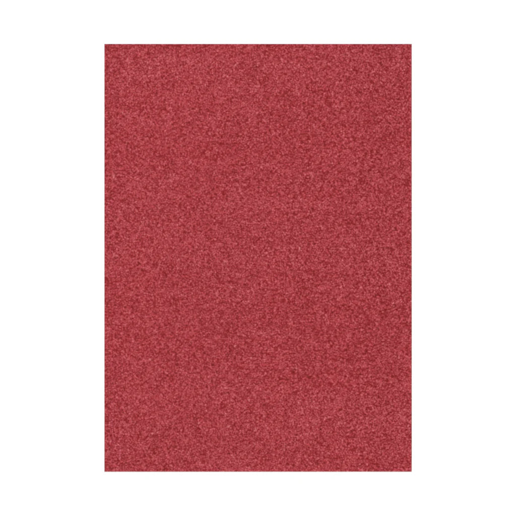 Glitter foam Sheet Red 50x70 / ورق لامع أحمر مقاس 50×70 سم