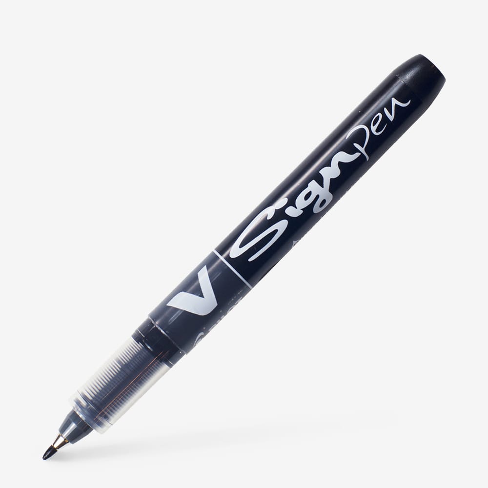 Pilot V sign Pen Black / قلم بايلوت V-ساين اسود