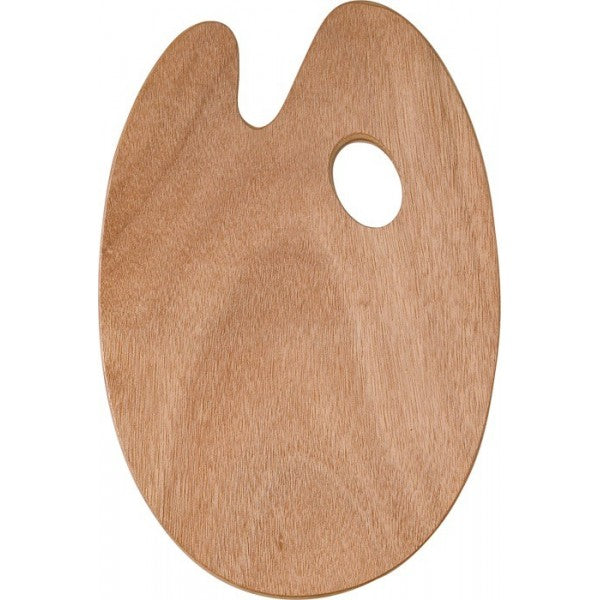 Painting palette wood 5mm / لوحة خلط ألوان خشبية بسماكة 5 مم