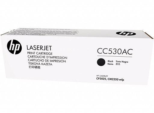 hp Print Cartridge LASERJET CC530AC Black / خرطوشة hp ليزرجت ‏CC530AC أسود