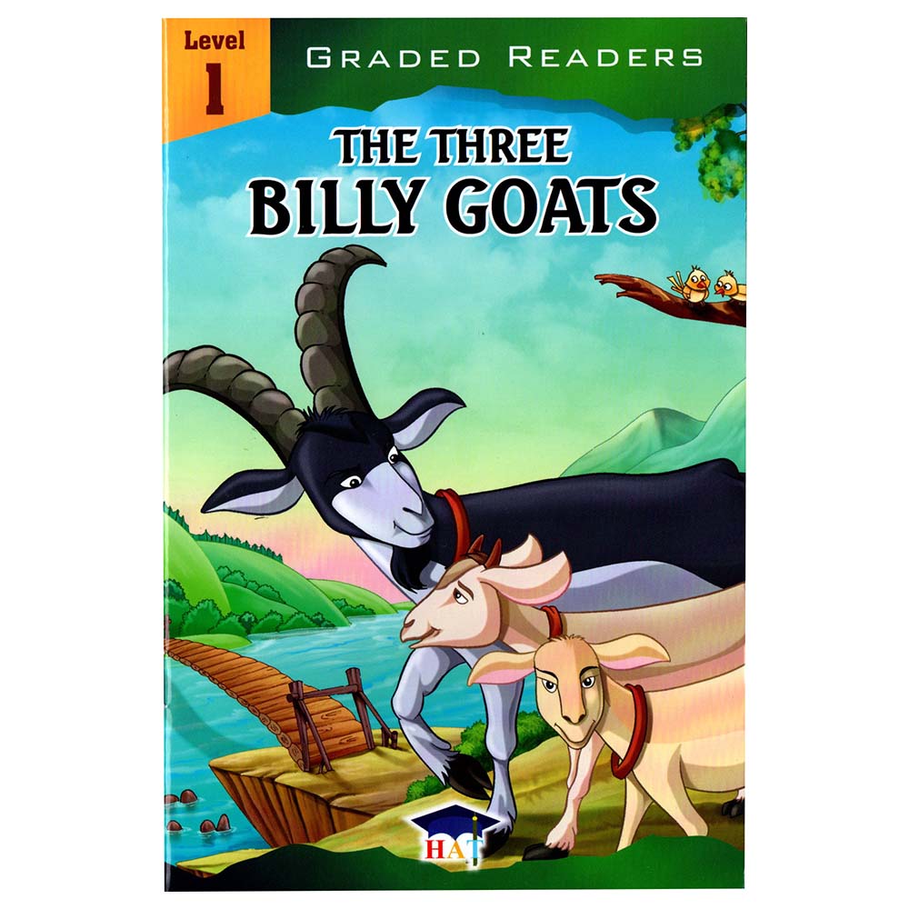 The three billy Goats Gruff level 1 / الماعز الثلاثة الأشِدّاء – المستوى الأول