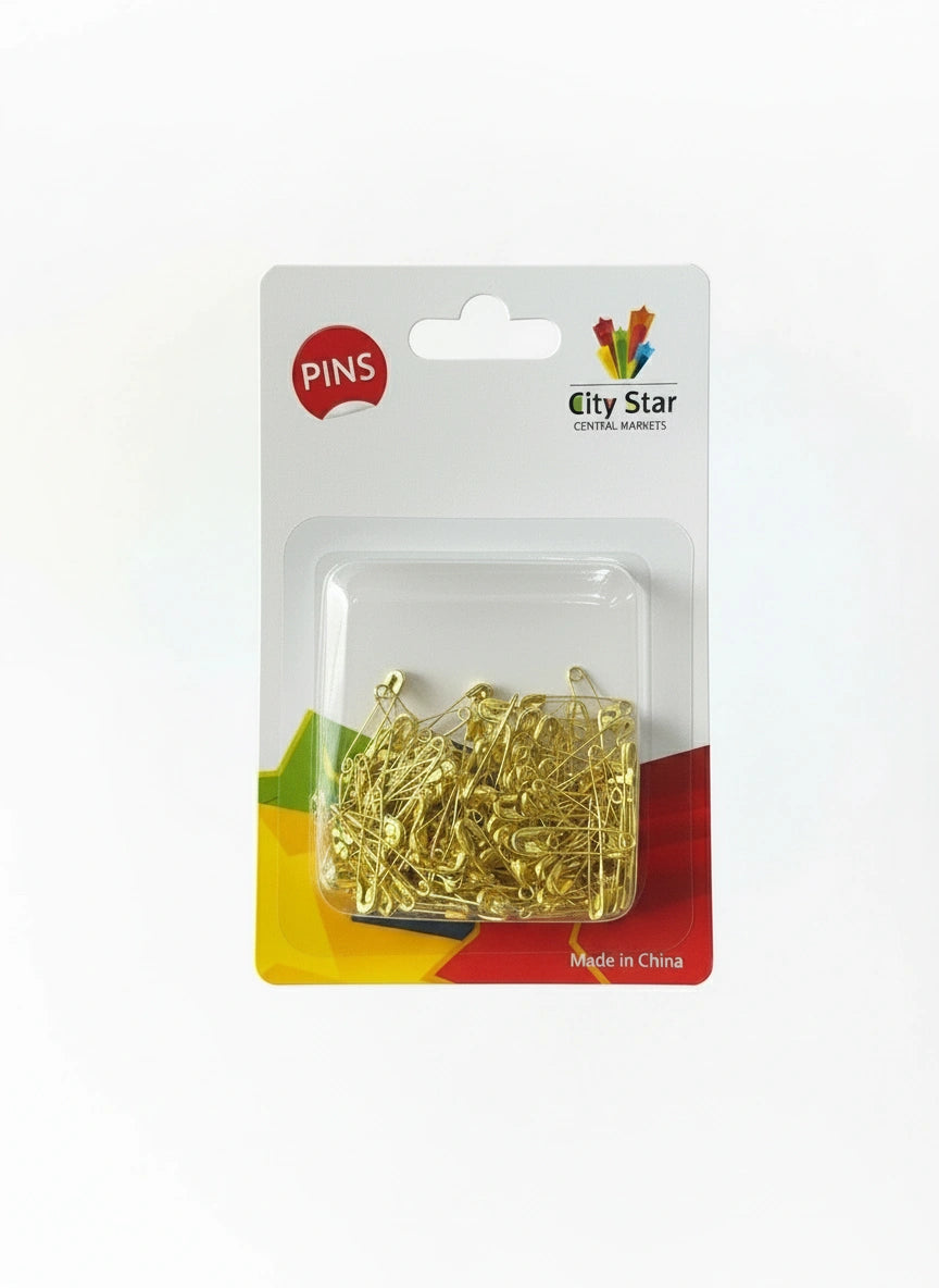 Golden Pins Packet / عبوة الدبابيس الفضية