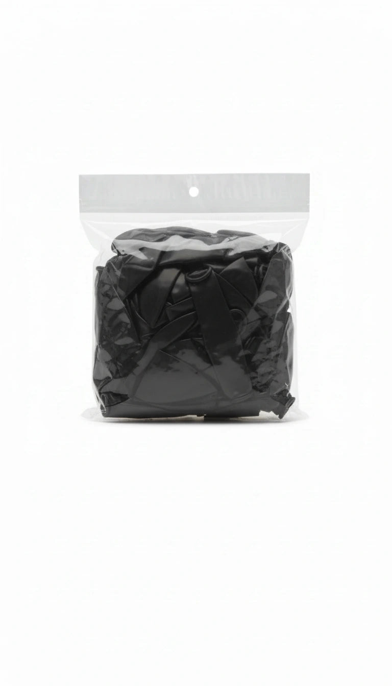 Ballons 50 pcs Black / بالونات ٥٠ قطعة أسود