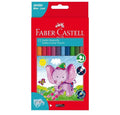 Faber Castell 12 Jumbo Colour Pencils / فابر كاستل 12 قلم تلوين جامبو