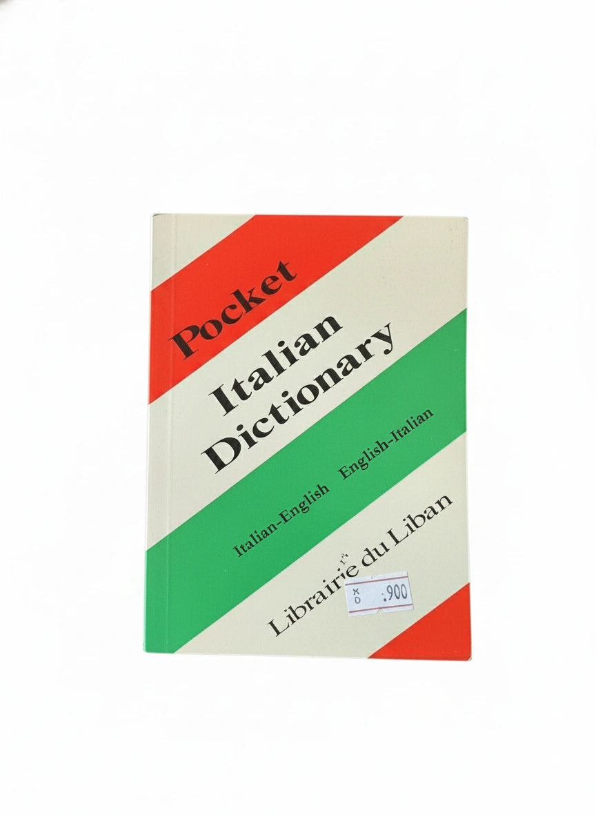 Collins Italian Dictionary – Italian-English / English-Italian / قاموس كولينز الإيطالي — إيطالي/إنجليزي