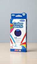 Casber Color pencils 12 pcs Purple / أقلام تلوين كاسبر، 12 قطعة، لون بنفسجي
