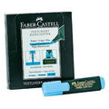 Faber Castell textliner Highlighter Blue x10 / فابر كاستل محدد نص أزرق 10 قطع