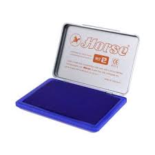 Horse STAMP PAD No. 2 - Blue / هورس وسادة ختم رقم 2 أزرق
